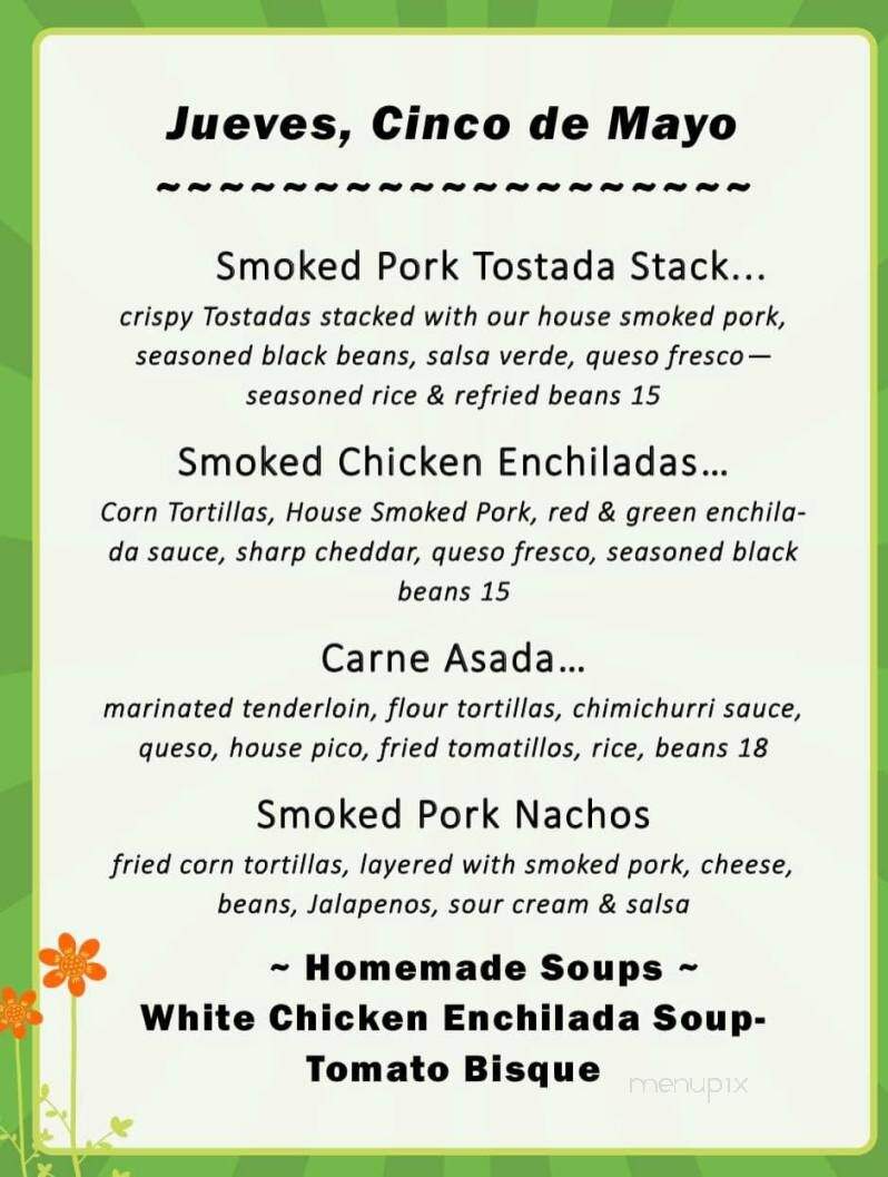 Dockside - Oconto, WI menu_pic