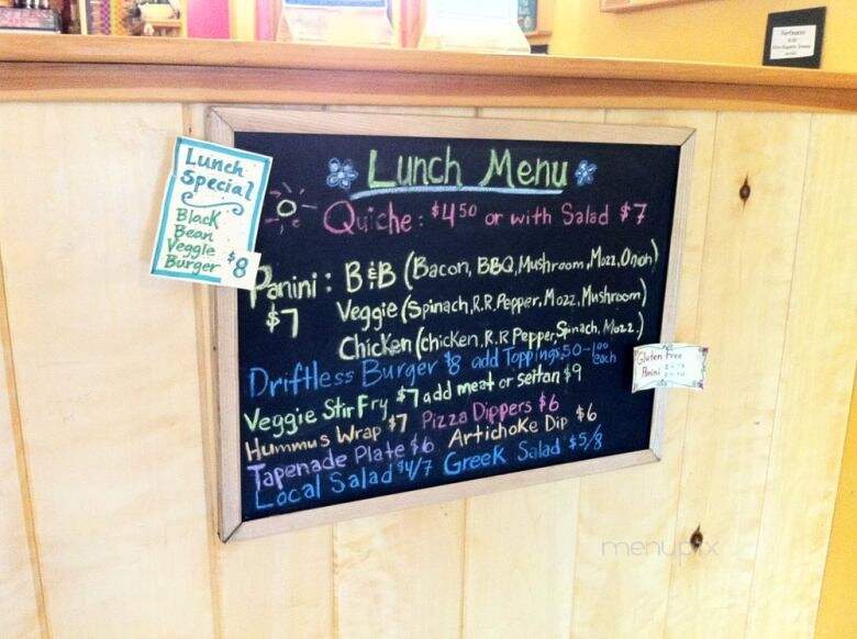 Driftless Cafe - Viroqua, WI menu_pic