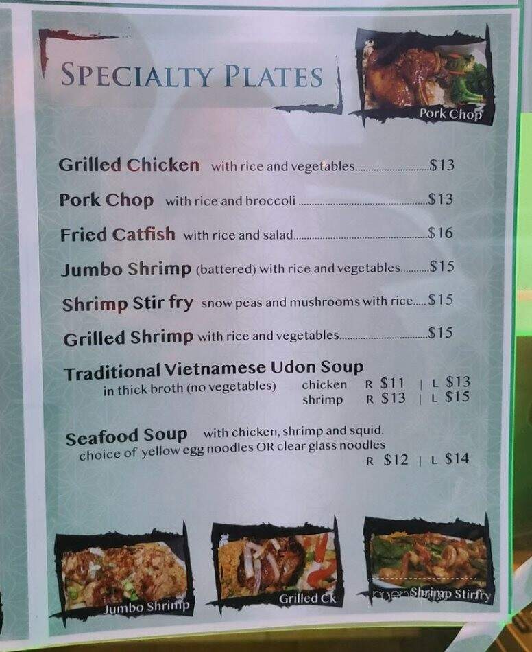 Noodles Bar - Seaside, CA menu_pic