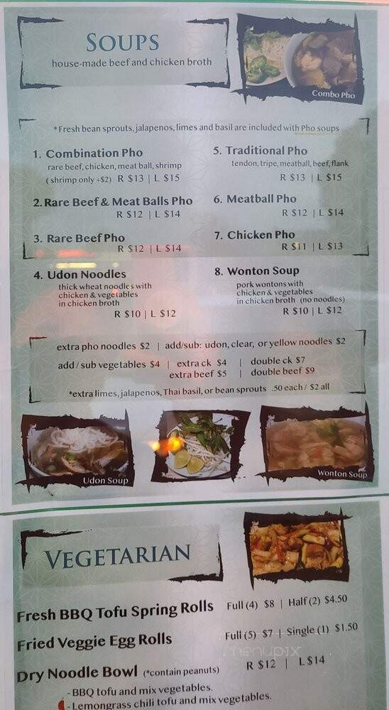 Noodles Bar - Seaside, CA menu_pic