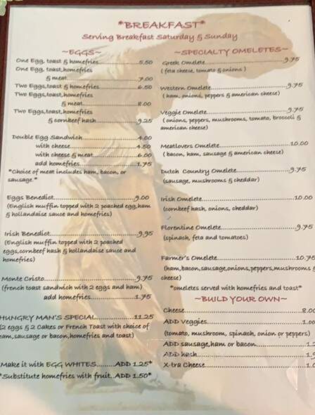 Maria's Pizza Palace - Colchester, CT menu_pic