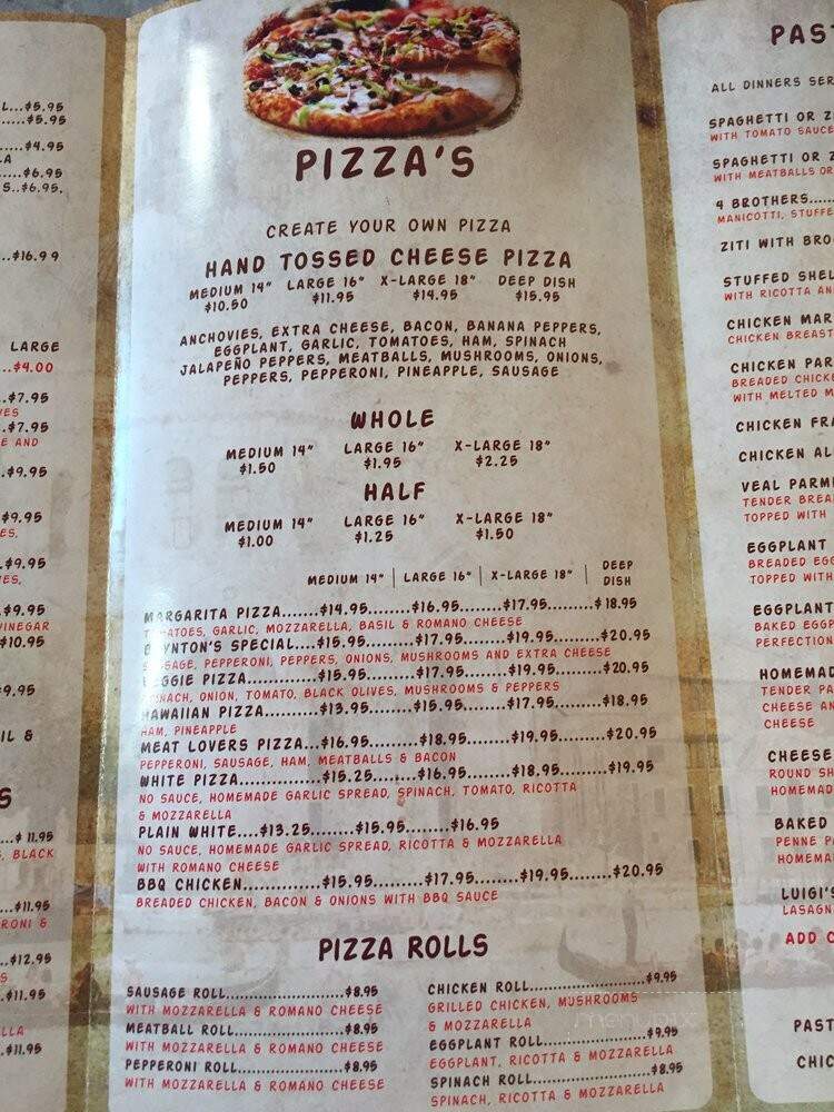 Boynton Pizza - Boynton Beach, FL menu_pic