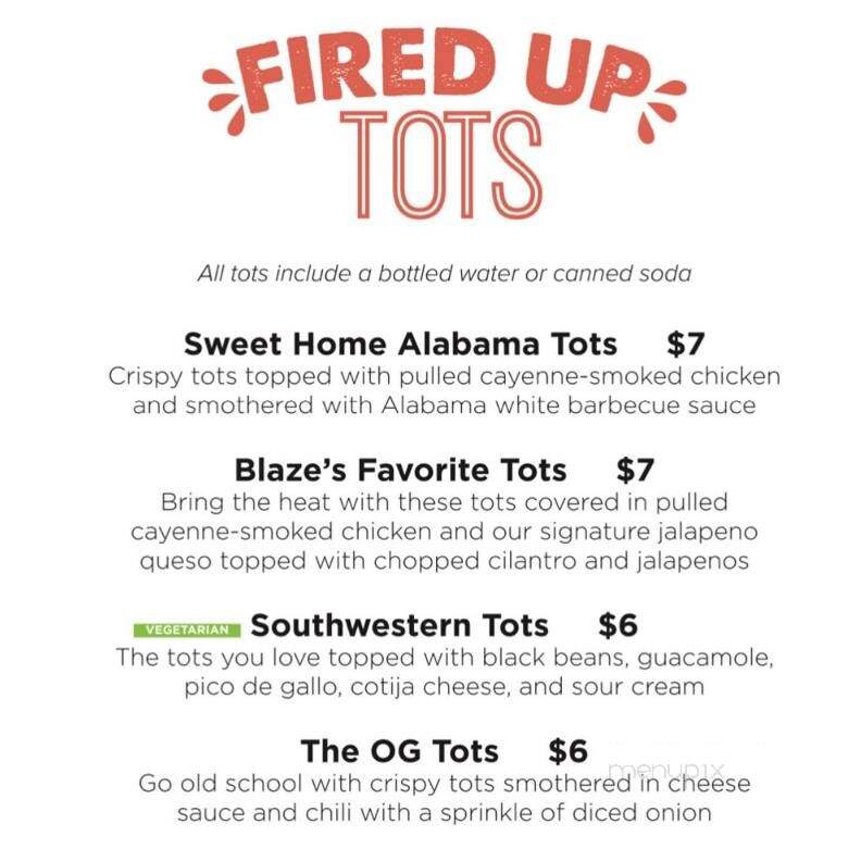 UAB The Commons on the Green - Birmingham, AL menu_pic