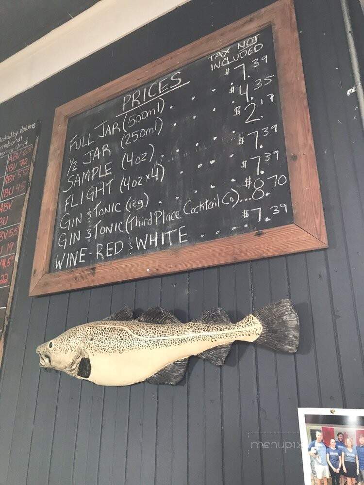 Port Rexton Brewing - Port Rexton, NL menu_pic