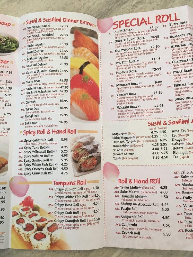 Sen Sushi & Hibachi Grill - Arlington, TN