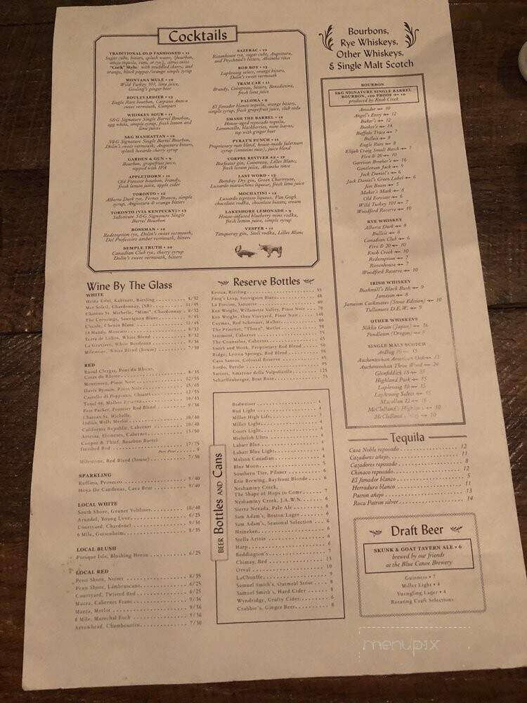 The Skunk And Goat Tavern - North East, PA