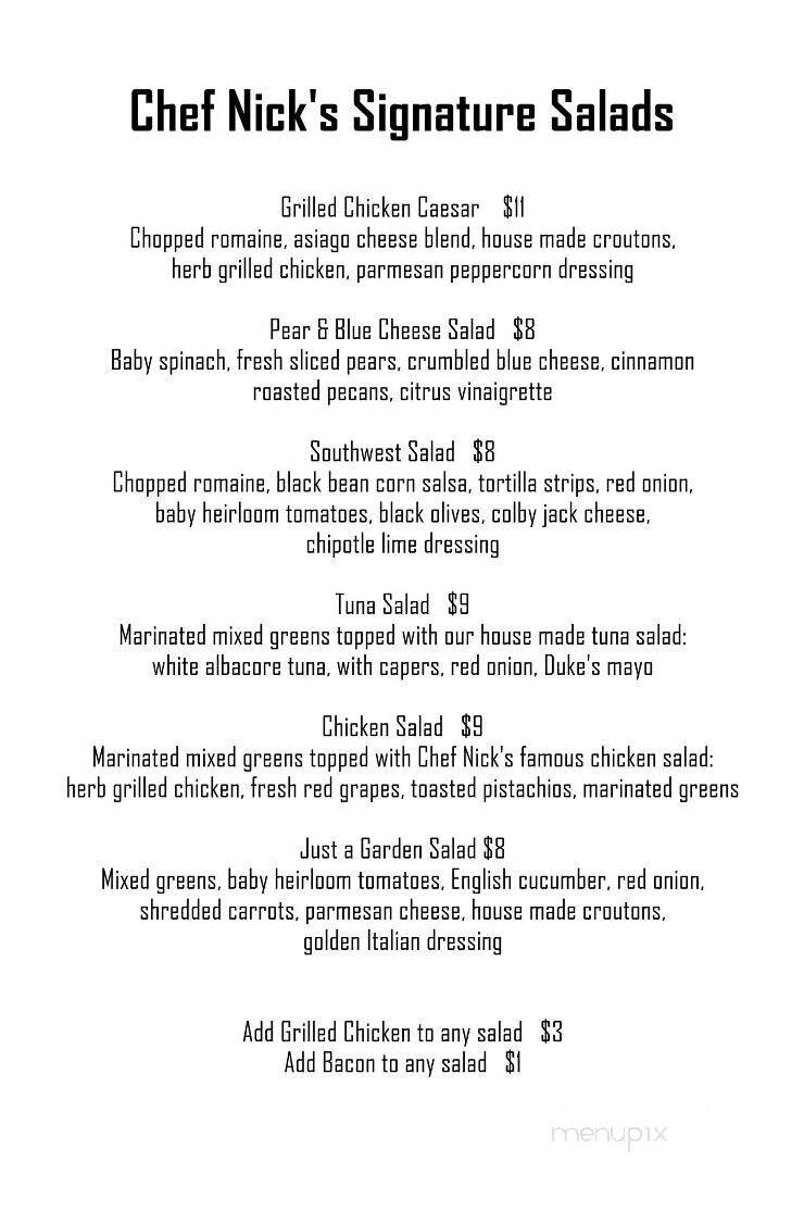 Sky Mountain Pizza - Fairview, NC menu_pic
