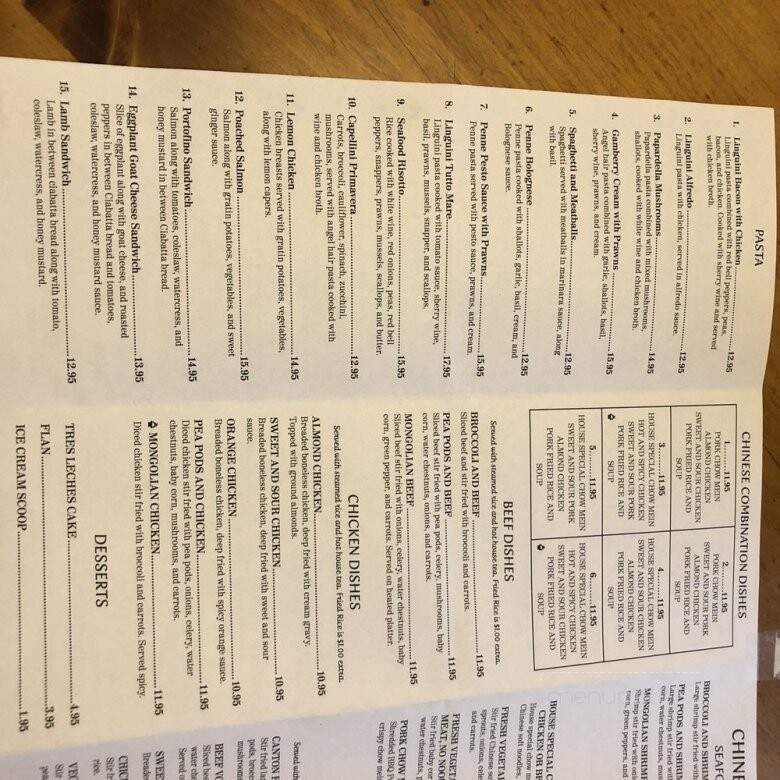 The Melting Pot - Grangeville, ID menu_pic