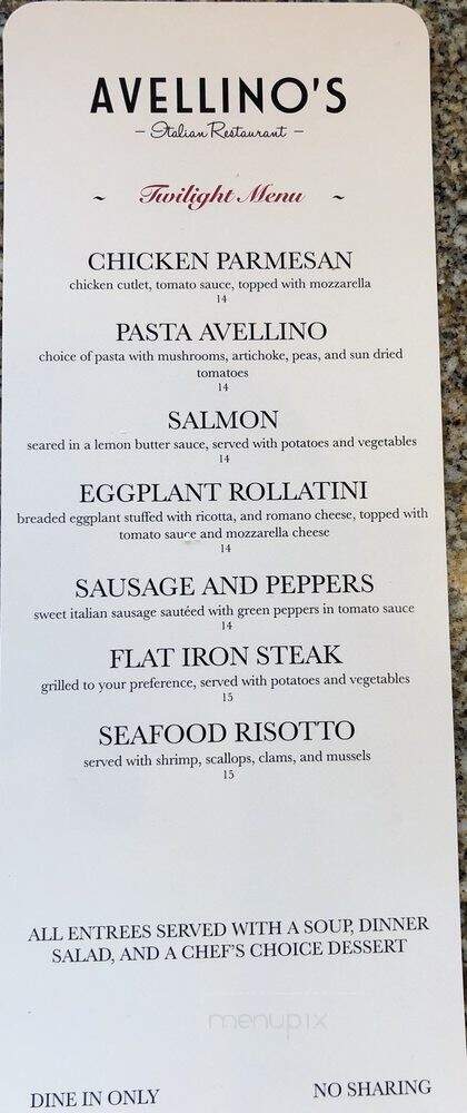 Avellino's Italian Restaurant - Delray Beach, FL