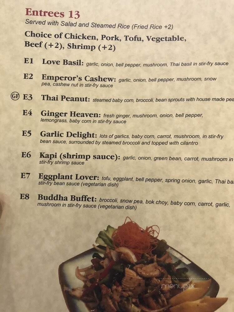 Koh Chang Thai - Missoula, MT menu_pic