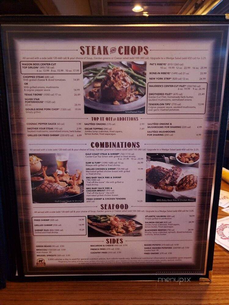 Saltgrass Steak House - Omaha, NE menu_pic