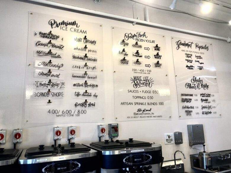 Sweethaven - Franklin, TN menu_pic