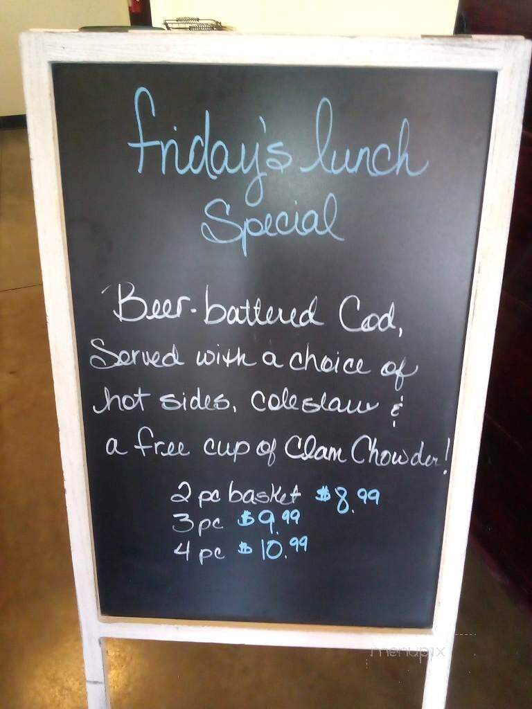 Bent Rail Brewpub - Westfield, WI menu_pic