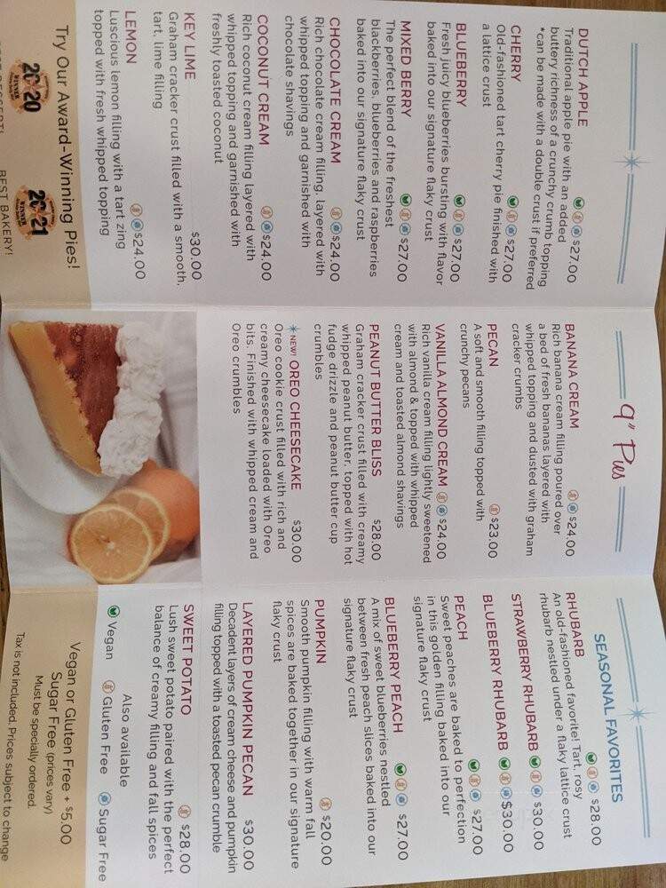 Sydney's Sweet Shoppe - Tucson, AZ menu_pic