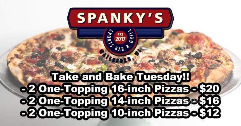 Spanky's Sports Bar and Grill - Waterford, WI