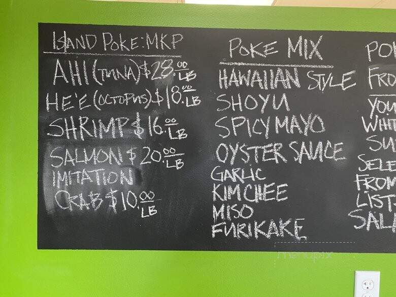 HanaPa'a Market - East Honolulu, HI menu_pic