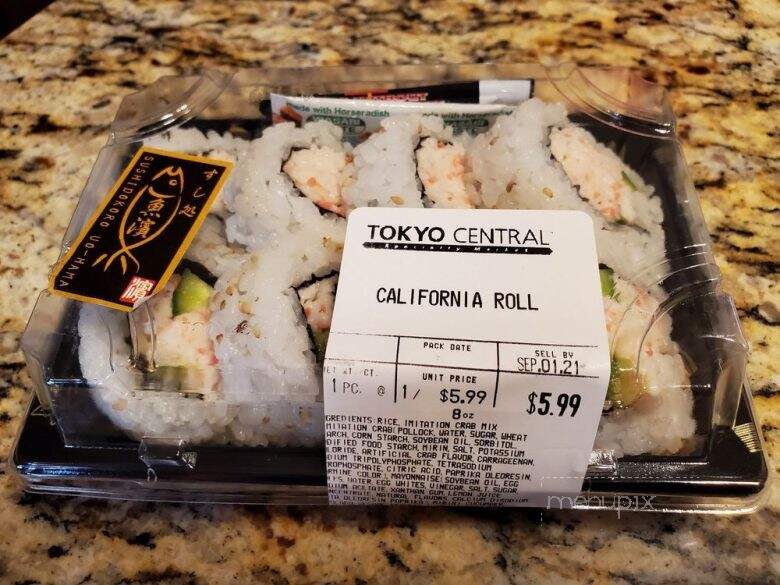 Tokyo Central - Costa Mesa, CA menu_pic