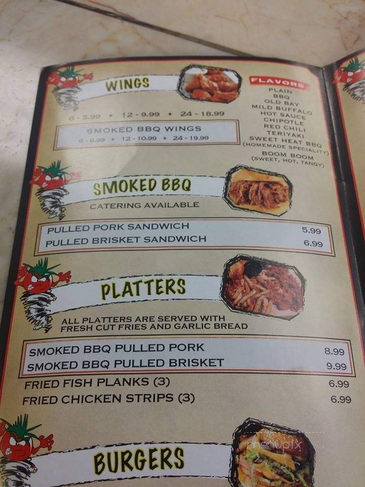 Crazy Tomato West - York, PA menu_pic