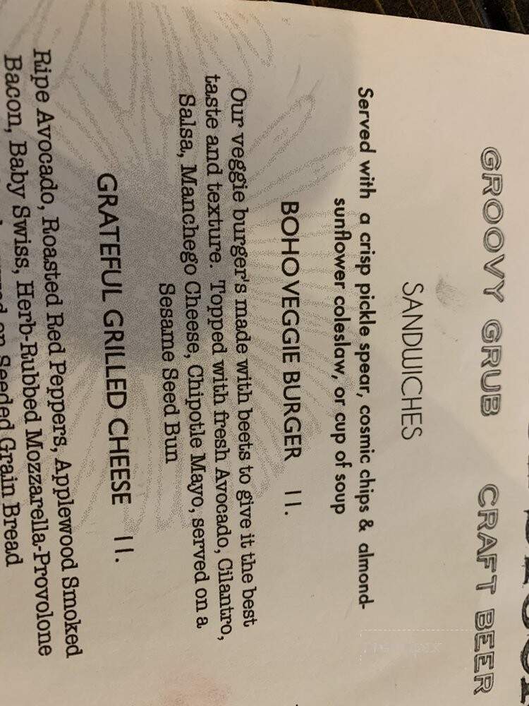 Woodstock - Vermilion, OH menu_pic