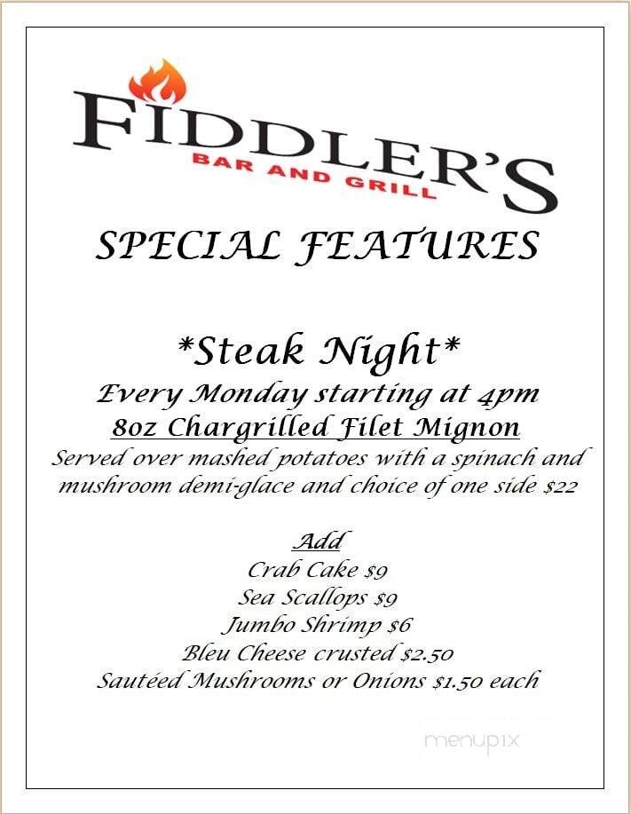 Fiddler's Restaurant - Carlisle, PA