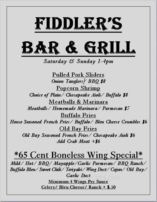 Fiddler's Restaurant - Carlisle, PA