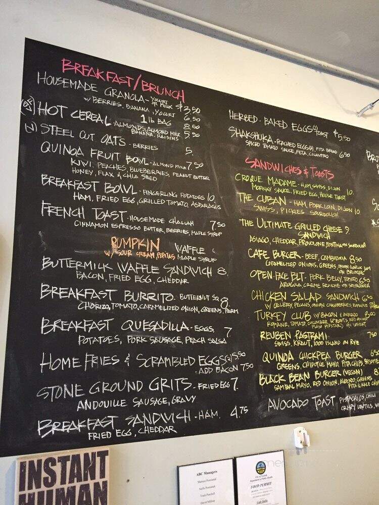 Cafe Stella - Norfolk, VA menu_pic
