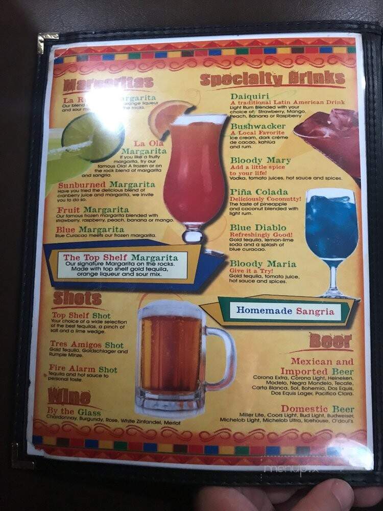 La Rumba - Jennings, LA menu_pic