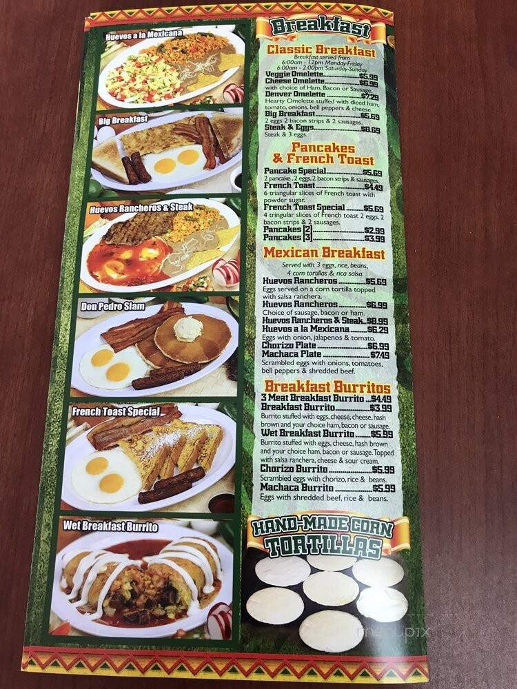 Don Chilitos - Aloha, OR menu_pic