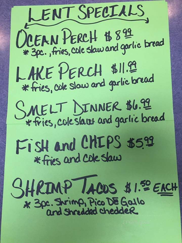 Pav's - Hebron, IN menu_pic