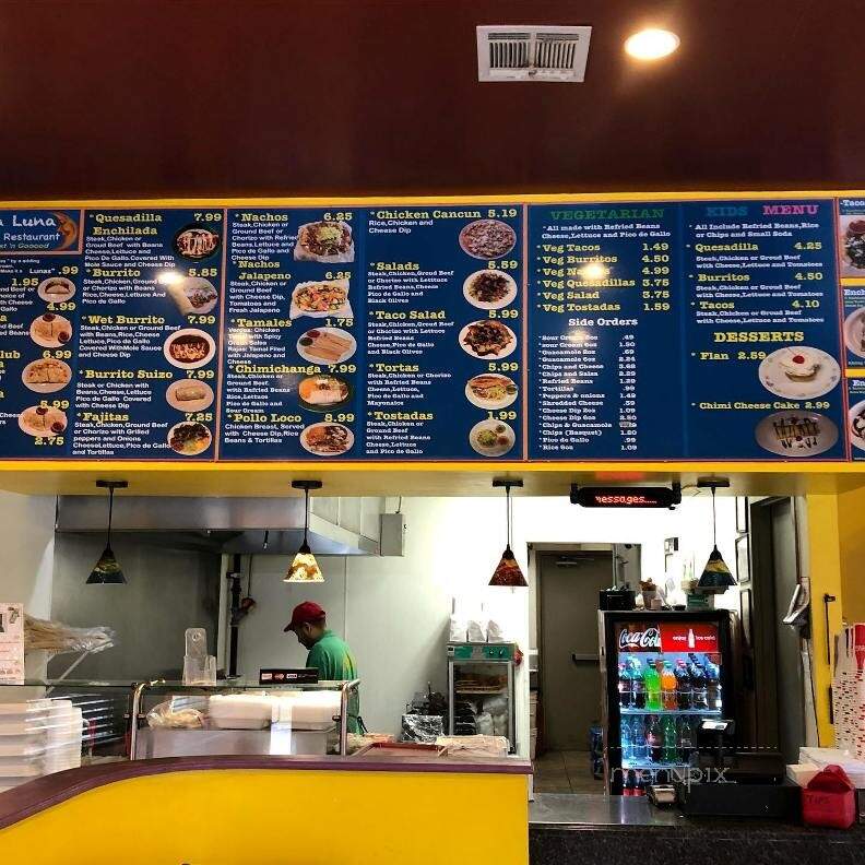 Don Luna Mexican Restaurant - Marion, IL menu_pic