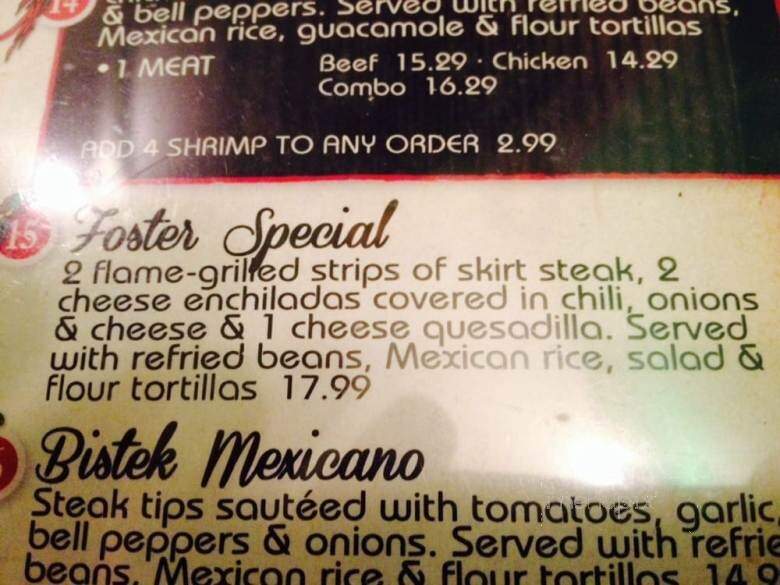 Trejo's Mexican Restaurant - Benton, LA menu_pic