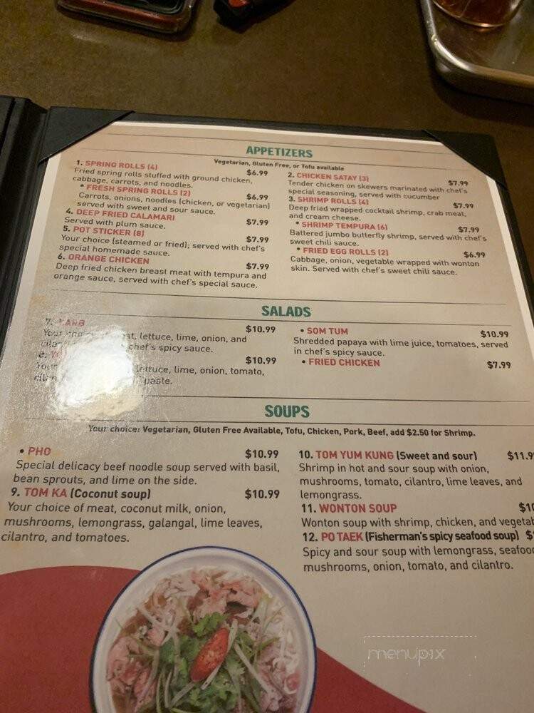 Thai Thai Cuisine - Branson, MO