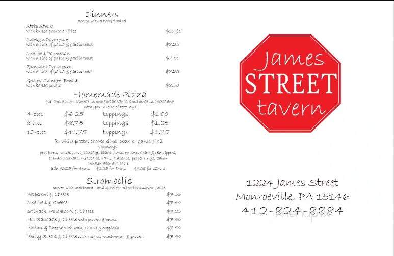James Street Tavern - Monroeville, PA