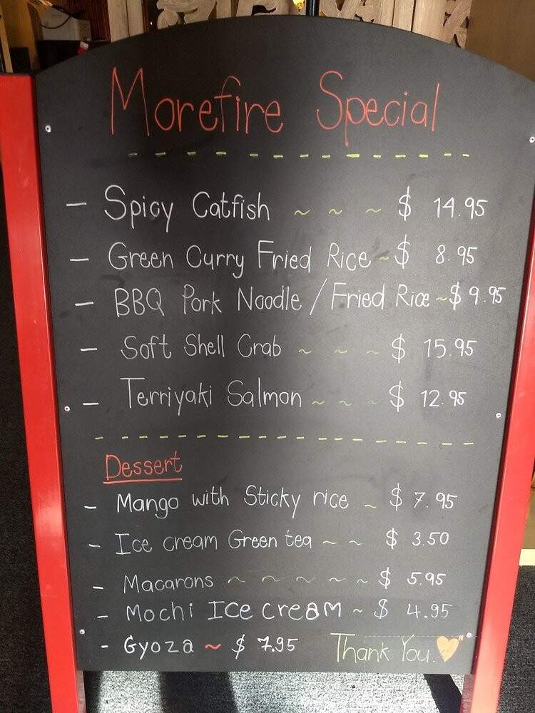 Morefire Thai Cuisine - Riverside, CA