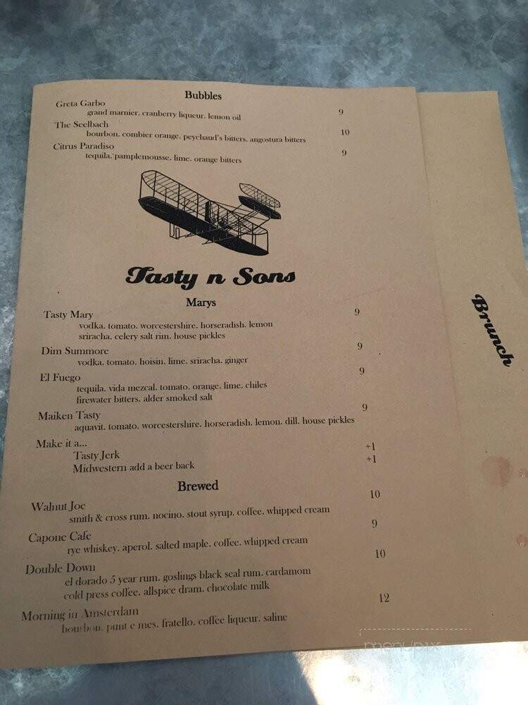 Tasty and Sons - Portland, OR