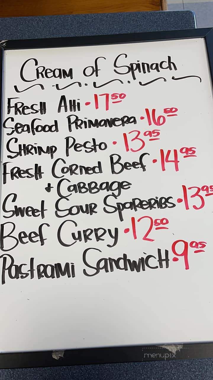 Don's Grill - Hilo, HI menu_pic