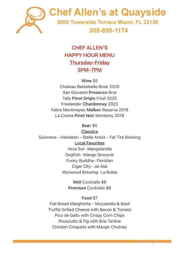 Great House - Miami Shores, FL menu_pic