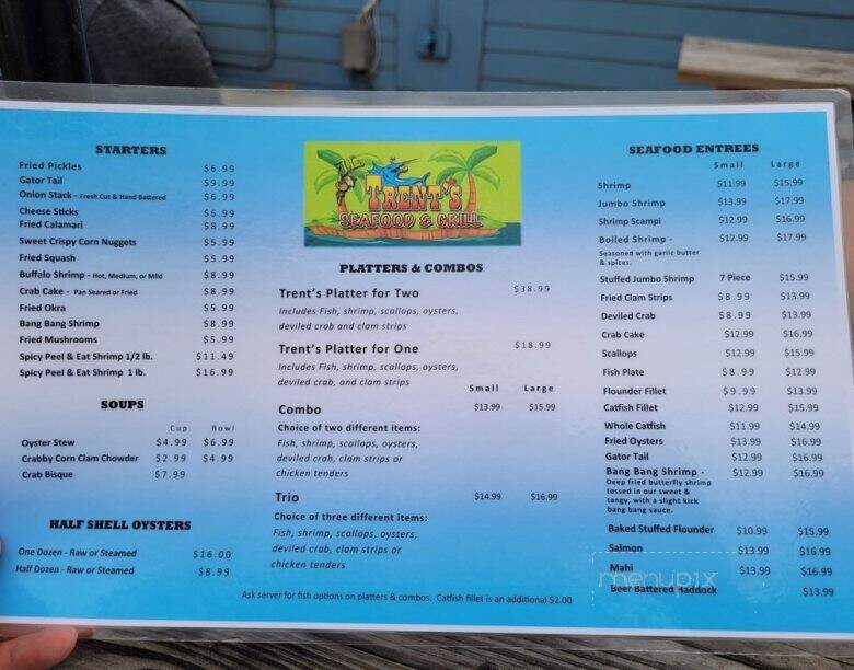 Trent's Seafood - Jacksonville, FL menu_pic