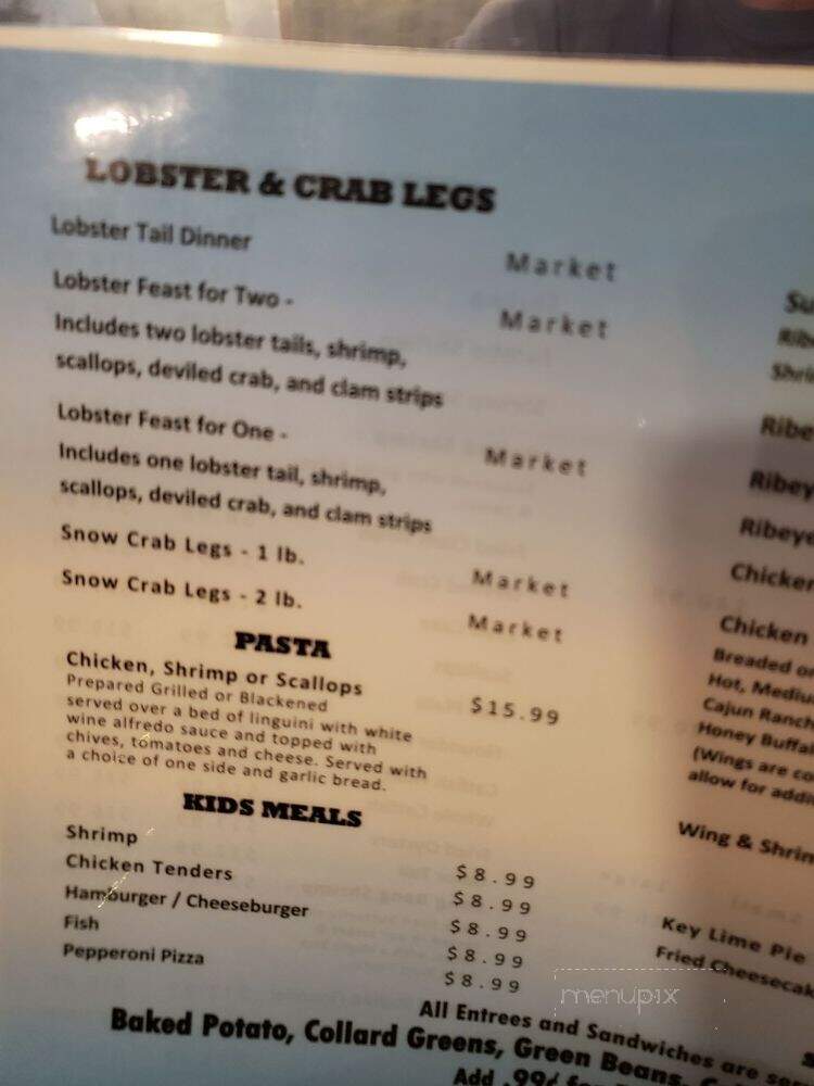 Trent's Seafood - Jacksonville, FL menu_pic
