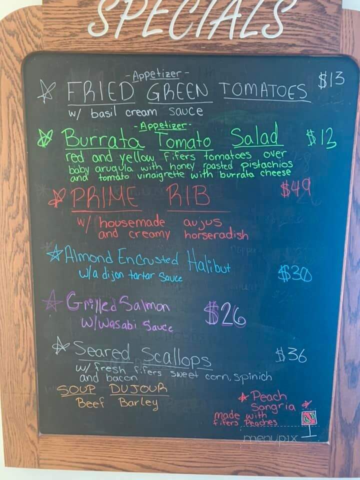 Cool Springs Fish Bar & Restaurant - Dover, DE menu_pic