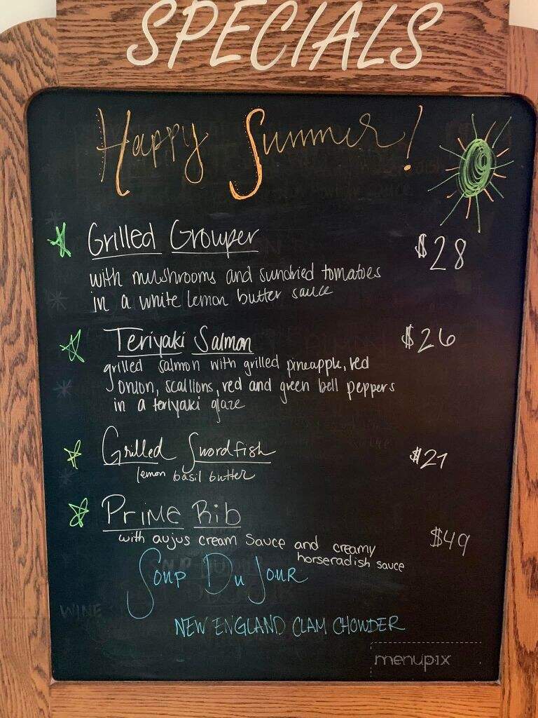 Cool Springs Fish Bar & Restaurant - Dover, DE menu_pic