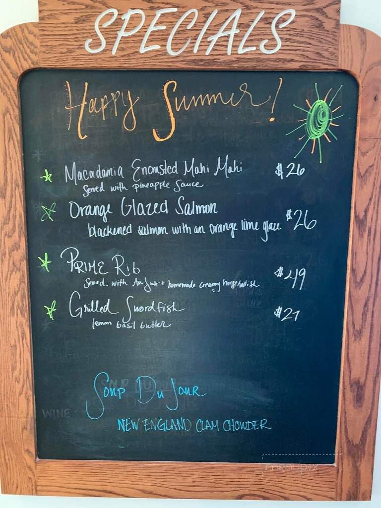 Cool Springs Fish Bar & Restaurant - Dover, DE menu_pic