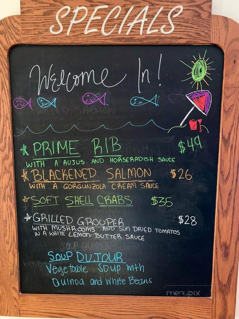 Cool Springs Fish Bar & Restaurant - Dover, DE menu_pic