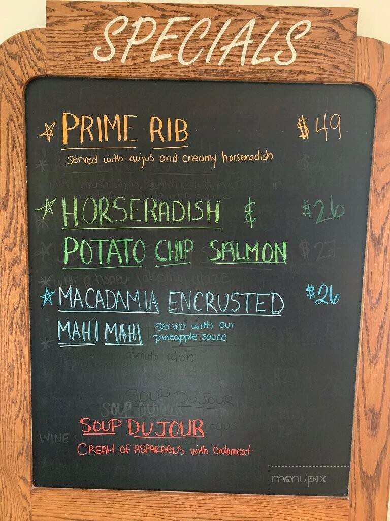 Cool Springs Fish Bar & Restaurant - Dover, DE menu_pic