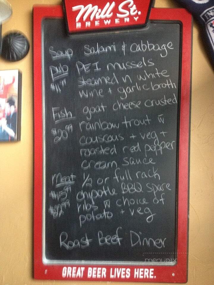 The Fat Duck Gastro Pub - Guelph, ON menu_pic