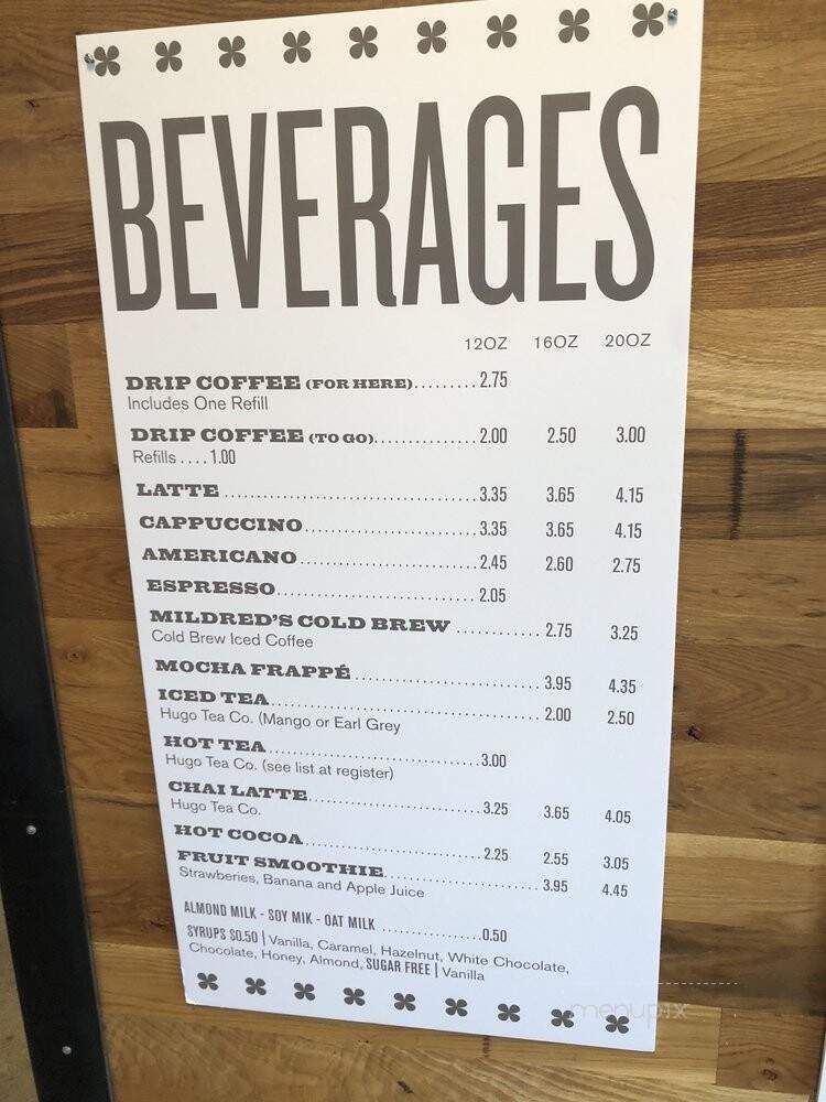 Mildred's In The Crossroads - Kansas City, MO menu_pic