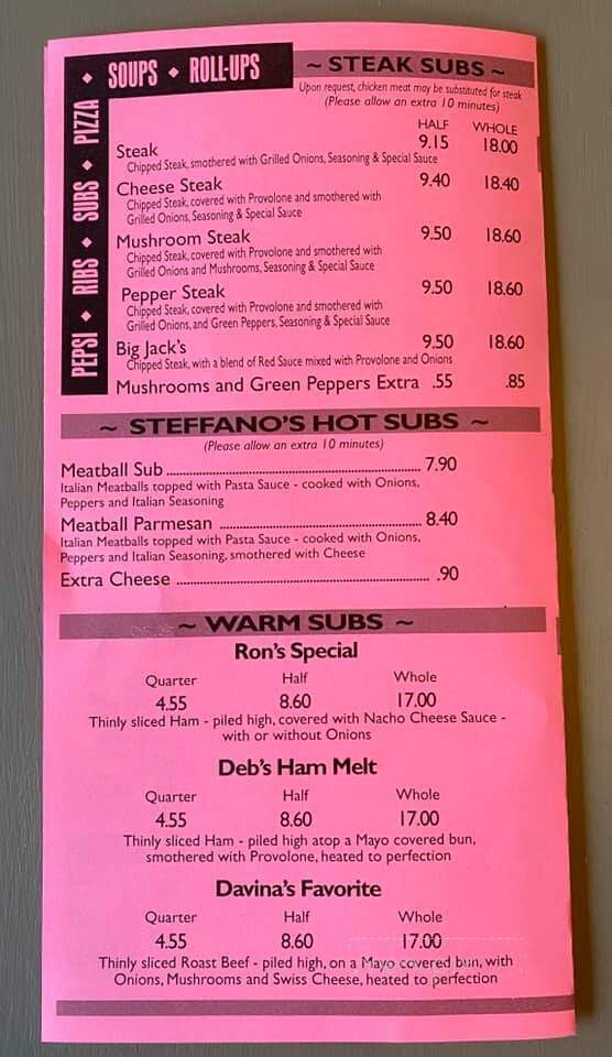 Steffano's U-Bake Pizza & Sub - Helena, MT