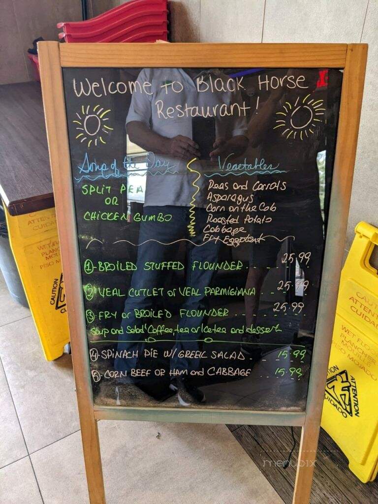 Black Horse Diner - Mount Ephraim, NJ menu_pic