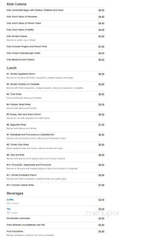 L Gourmet - Beachwood, NJ menu_pic