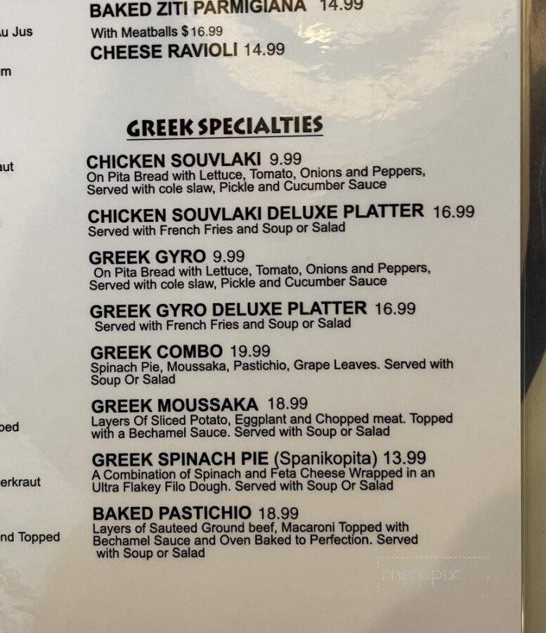 I-84 Diner - Fishkill, NY menu_pic